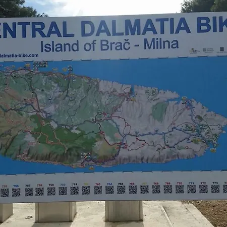 Robinson House Kata Prázdninový dům Milna (Brac)